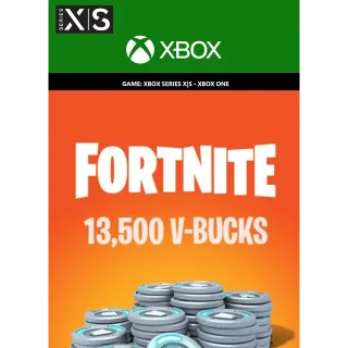 V-Bucks | 13.5k Xbox Global Code Auto Delivery INSTANT