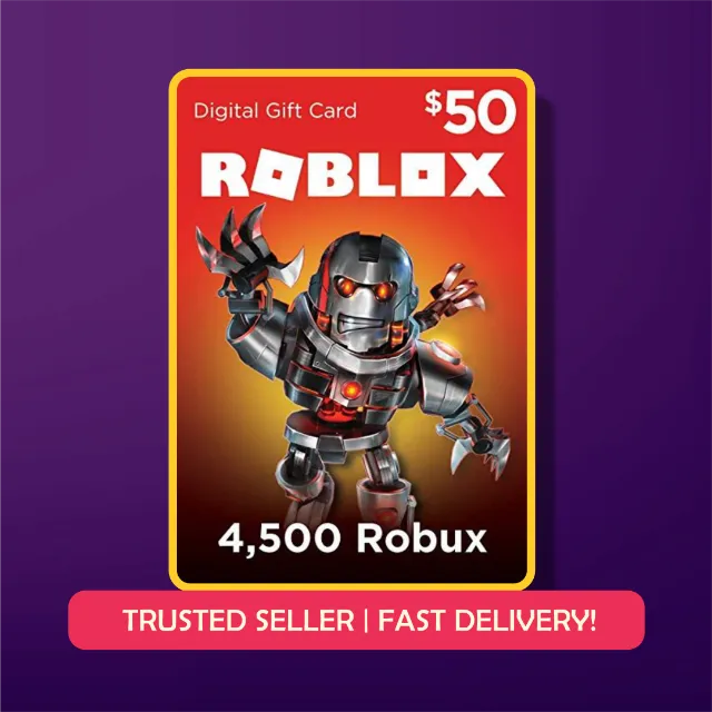 Roblox Card $50 USD 4500 Robux | Key Global - Gift Cards - Gameflip