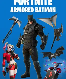 Fortnite Skin Armored Batman 6x DC Codes