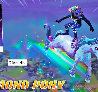 Diamond Pony Glider Fortnite