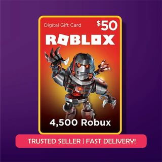 Buy $50 Roblox Card Code Online  Roblox Gift Card Email Delivery