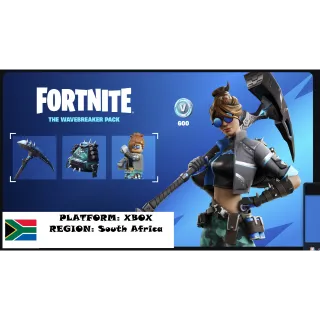 Fortnite - The Wavebreaker Pack Xbox South Africa Code