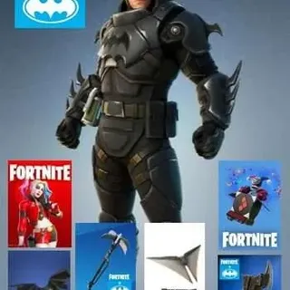 Armored Batman Skin Fortnite 6x DC Codes