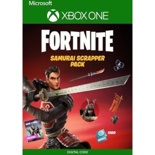 Code | Samurai Scrapper Pack Fortnite XB US Code