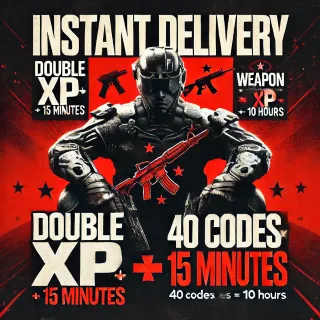 Double XP + Weapon XP (10 HOURS) Black Ops 6 Call of Duty AUTO DELIVERY