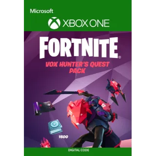 Vox Hunter Fortnite Xbox Code