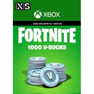 V-Bucks | 1,000 Code Xbox Global Auto Delivery