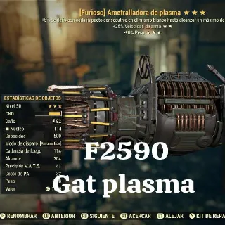 F2590 Gat Plasma