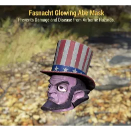 Fasnacht Glowing Abe Mask