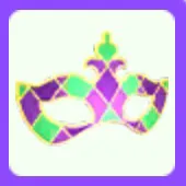 Purple Masquerade Mask