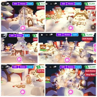 Gingerbread Christmas Village House