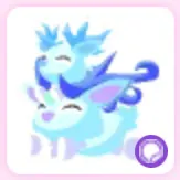 Winter Deer Family Sticker