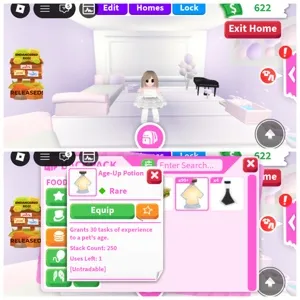 Age Up Potion x250 Account