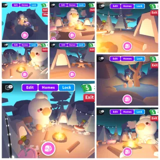 Duckling Campfire House