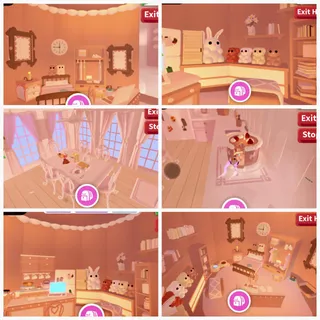 Sweet Bunny Giant Cake House 