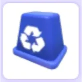 Eco Blue Recycling Bin Hat