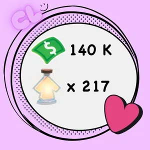 140 K Bucks + 217 Age Up Potion Account