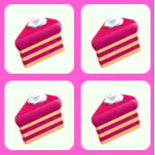 Birthday Cake x4