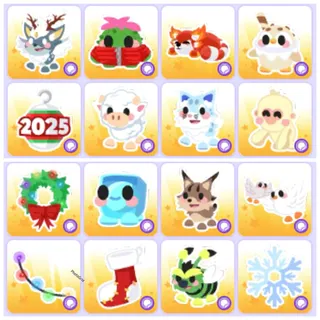 Winter 2025 Sticker x16