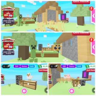 Minecraft Themed Isle House