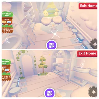 Baby Blue Tiny Grinding House