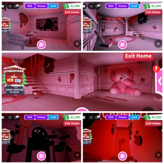 Creepy Bear Horror House