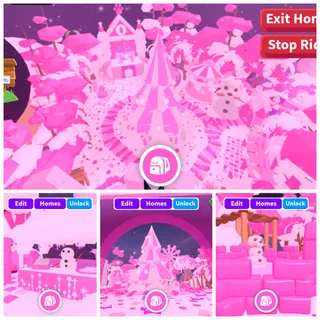 Pinkcore Winter Island House