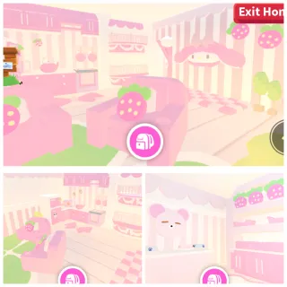My Melody Strawberry House