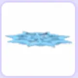 Snowflake Flying Disc