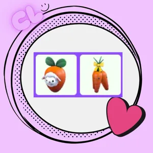 Carrot Toy Bundle x2