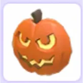 Halloween Orange Pumpkin Flying Disc