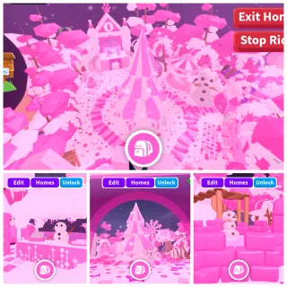 Pinkcore Winter Island House