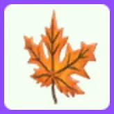 Orange Maple Headpiece