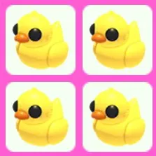 Rubber Ducky x4