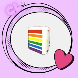 Rainbow Cake Chew Toy