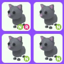 4 x Neon Cat Bundle