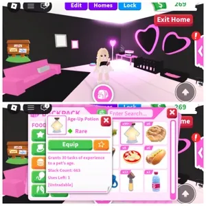 Age Up Potion x663 Account