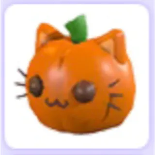 Pumpkin Kitty Plushie