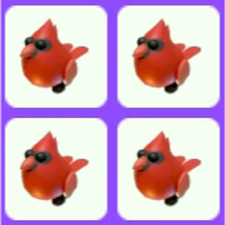 Red Cardinal x4