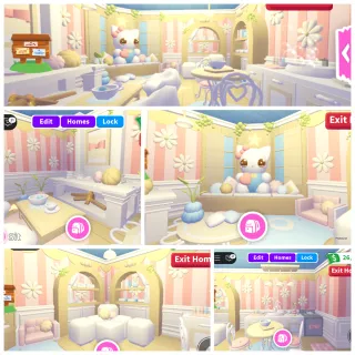 Hello Kitty Flowery House