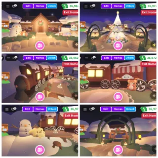 Sanrio Christmas Town House