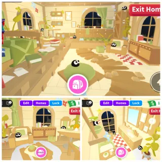 Ghibli Soot Sprites House