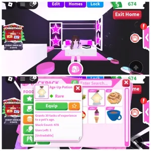 Age Up Potion x478 Account