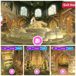 Ancient Dragon Cave Ruins House