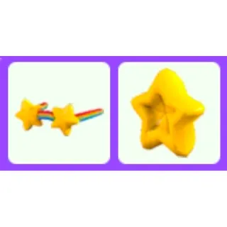 Adopt Me Star Pet Wear x2