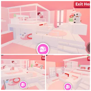 Cute Puppy Coral House