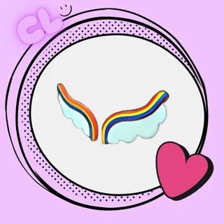 Rainbow Cloud Wings