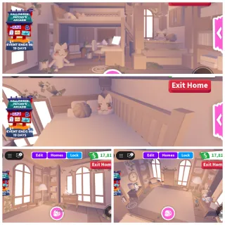 Cutie Cat Wooden Tiny House