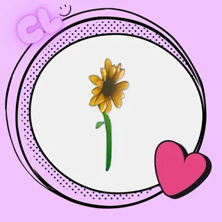 Sunflower Rattle