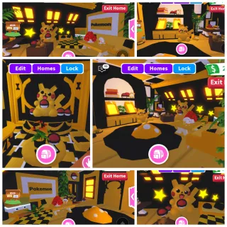 Lovely Pokemon Pikachu Tiny House